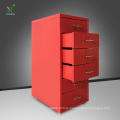 Good price file cabinet metal mobile file storage cabinet with drawer